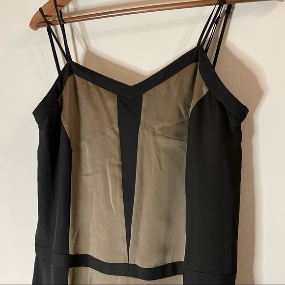 Banana Republic BR Black Colour Block Mini Dress or Top Size 4 - Picture 5 of 13